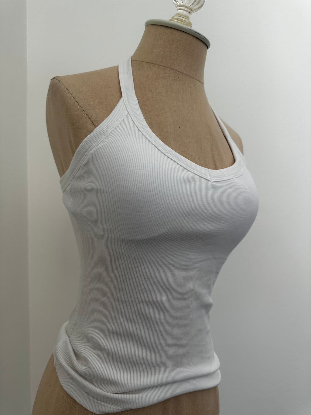 White Halter Top (SIze Medium)