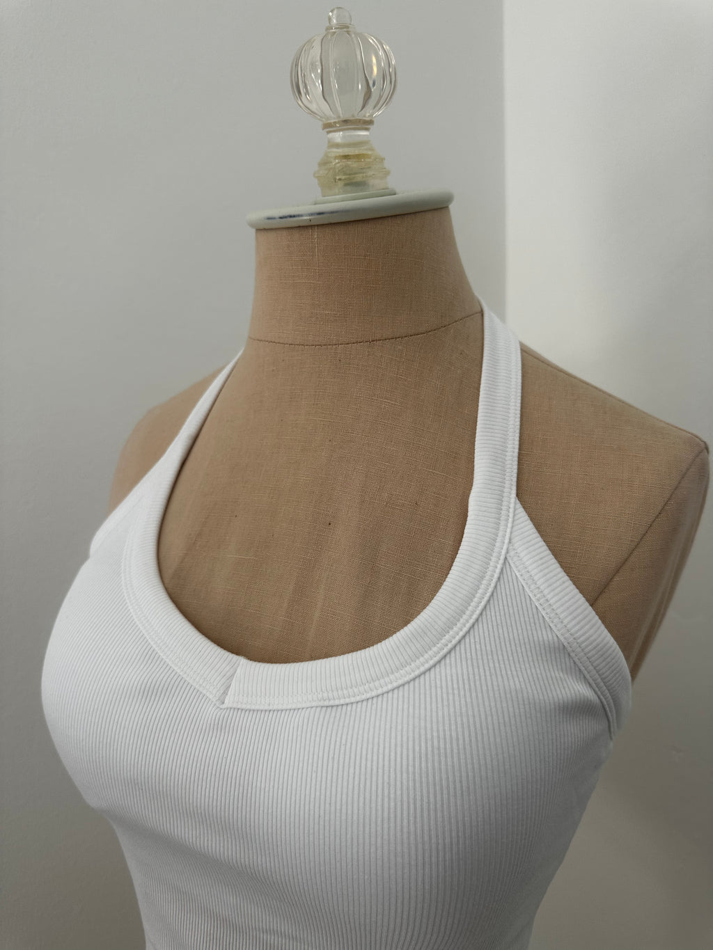 White Halter Top (SIze Medium)