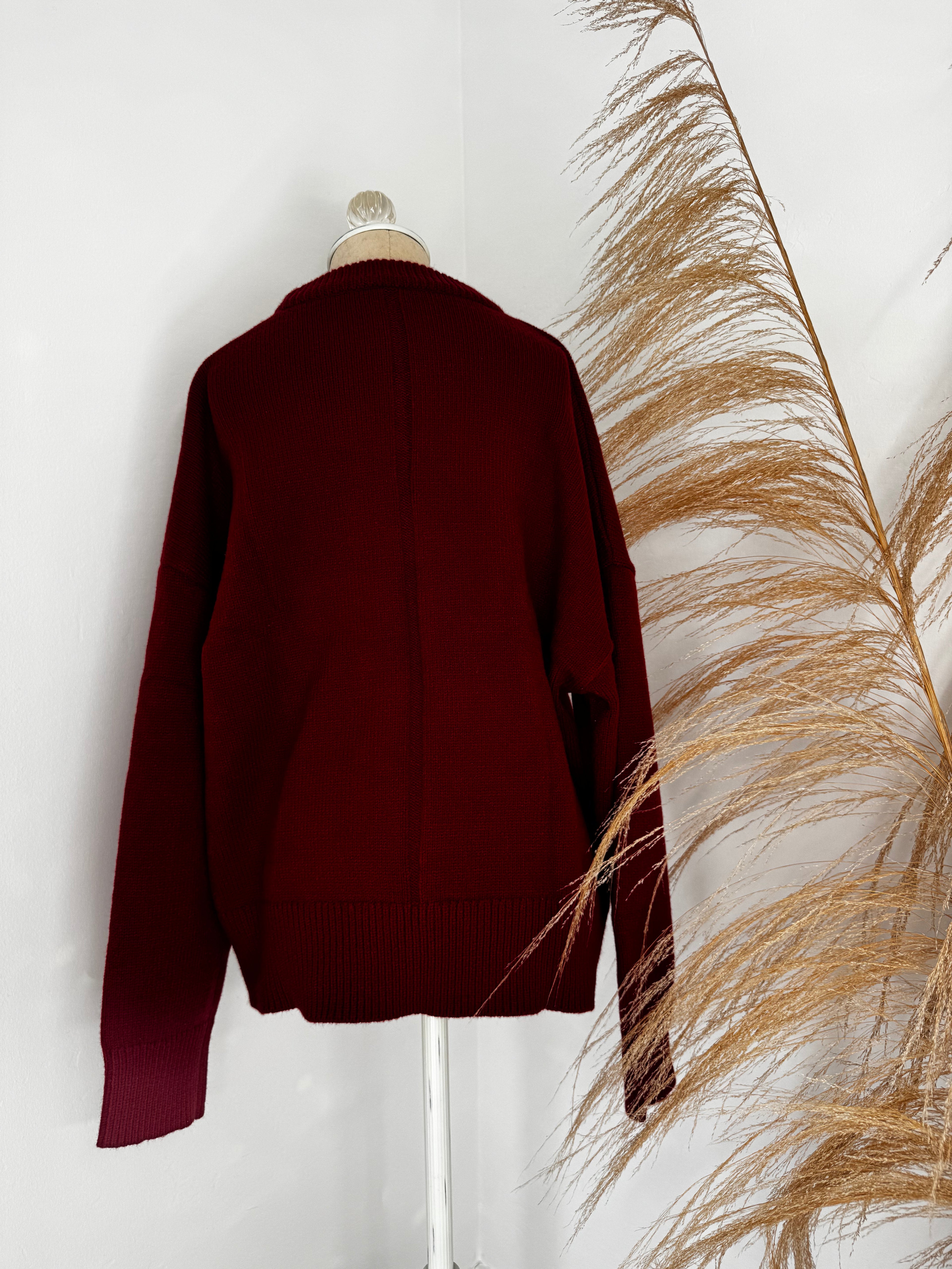 Maroon Sweater