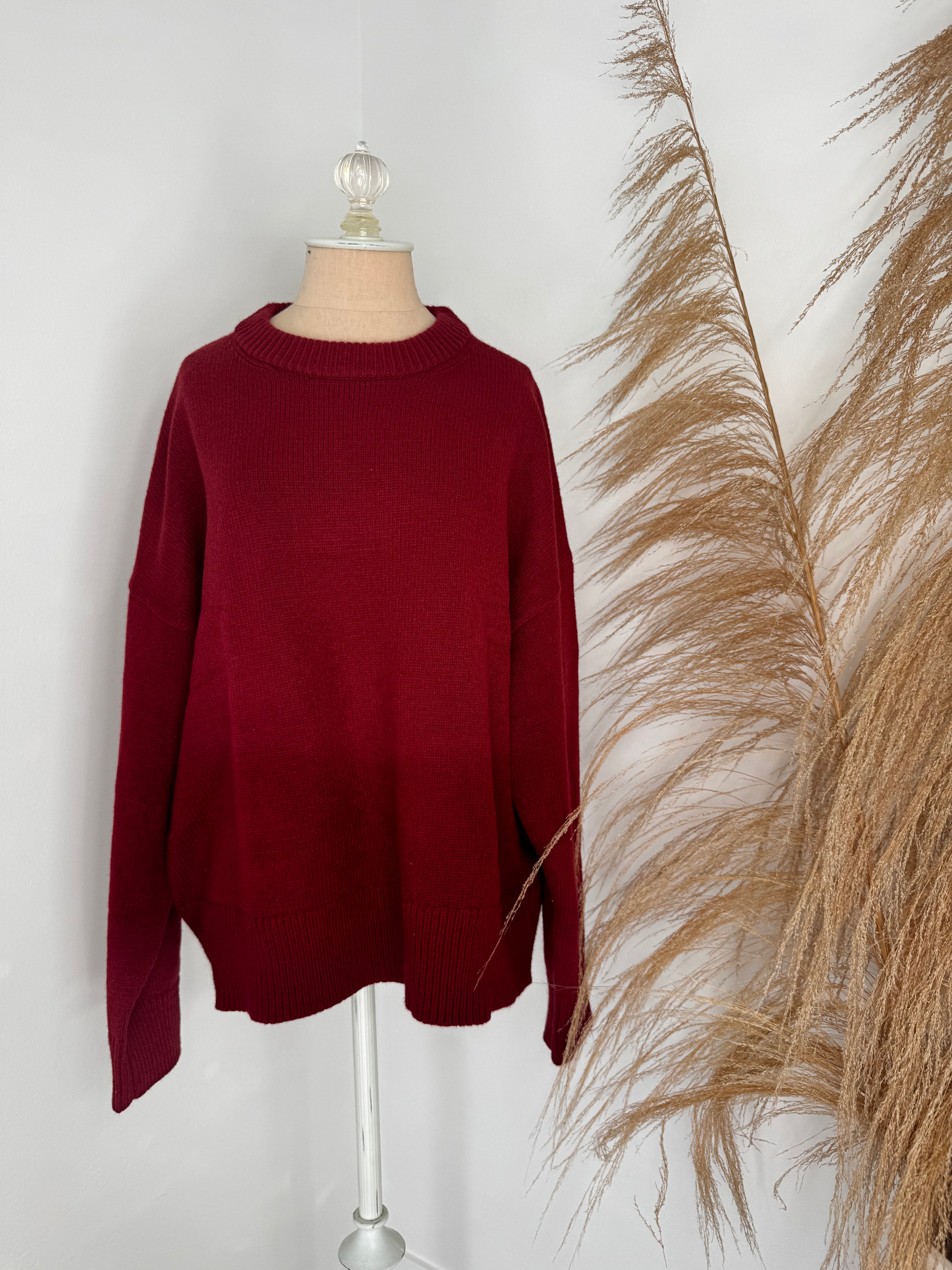 Maroon Sweater