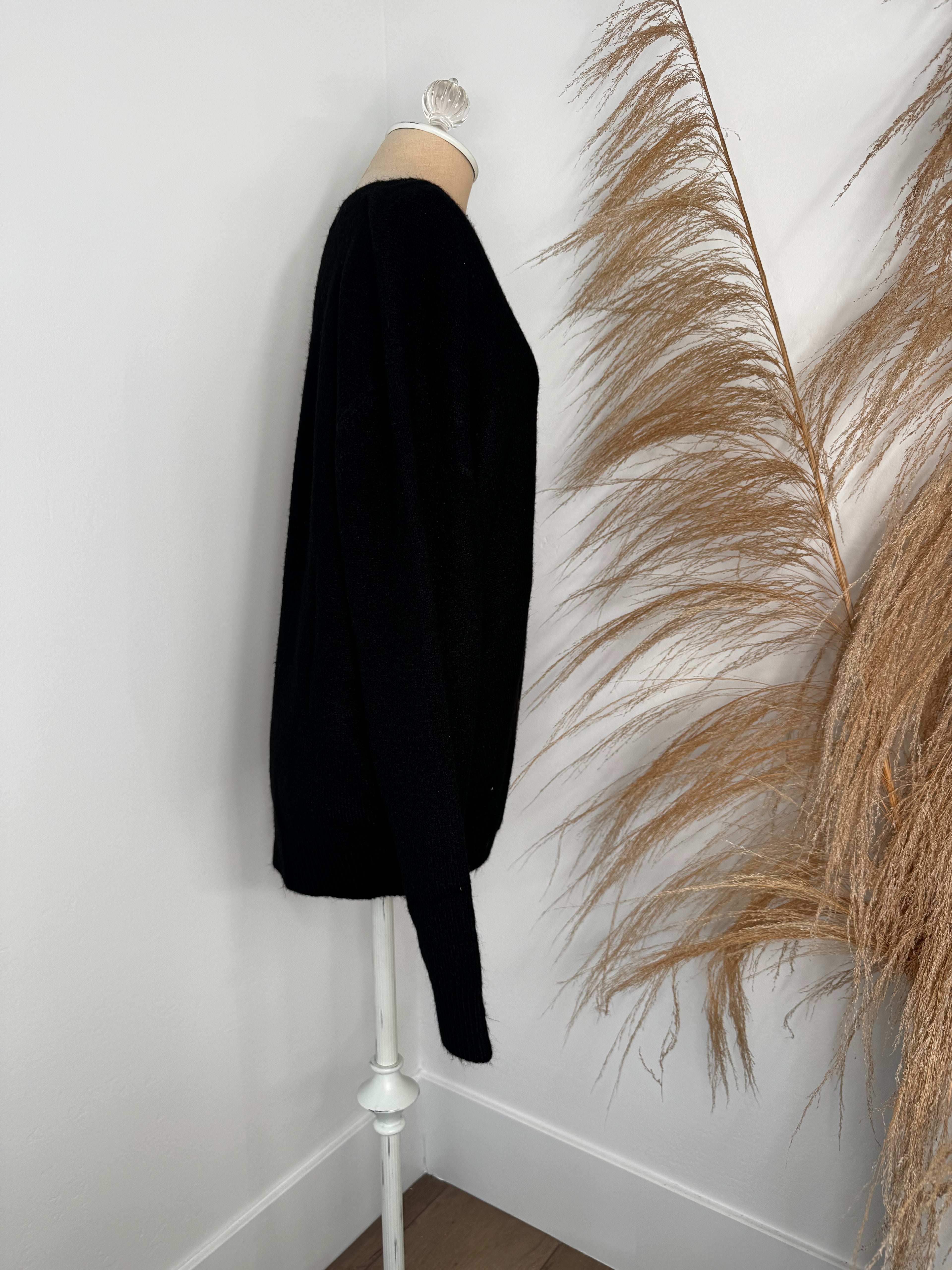 Oversized Black Sweater