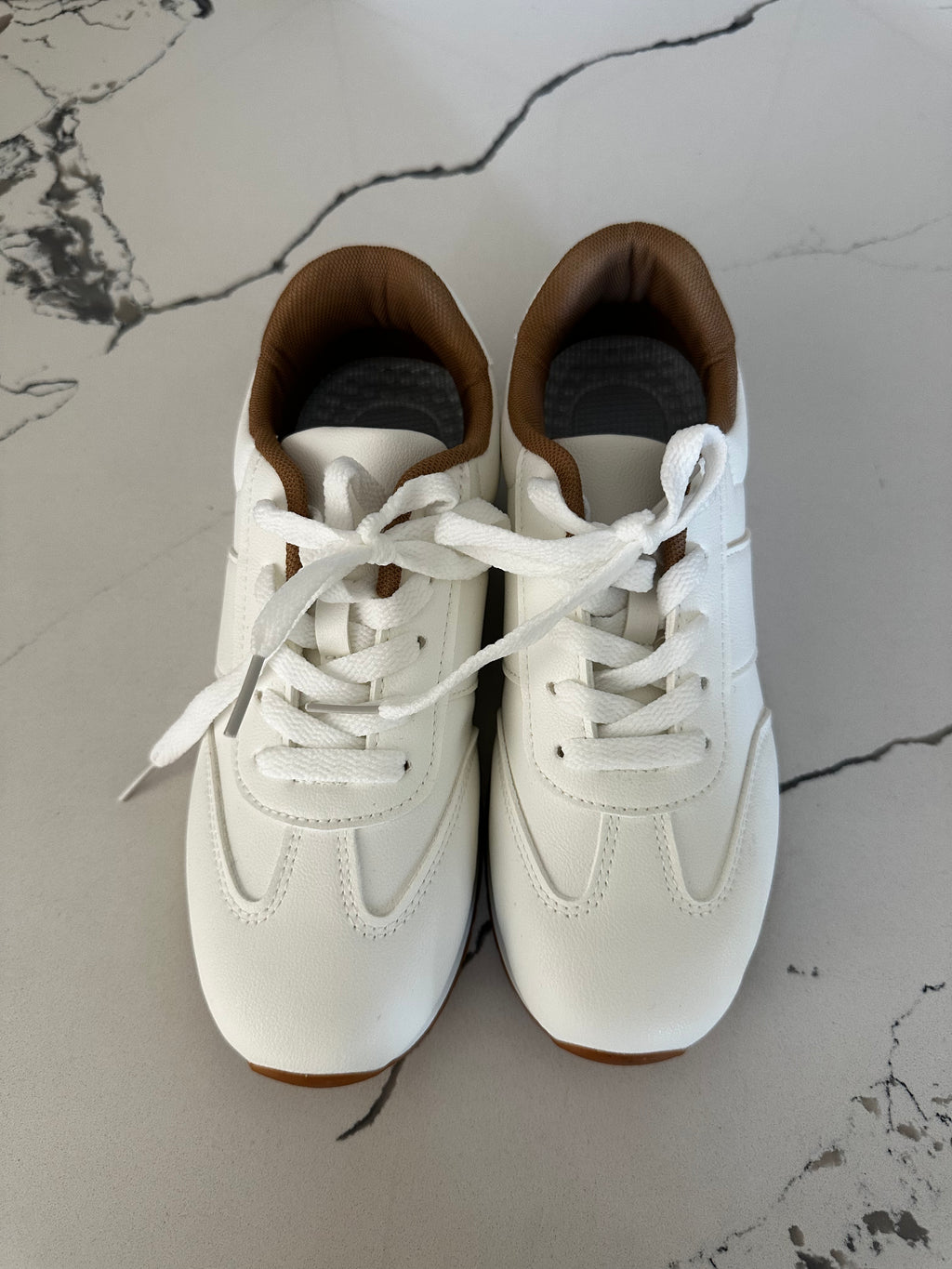 New White Sneakers (Size 7.5)