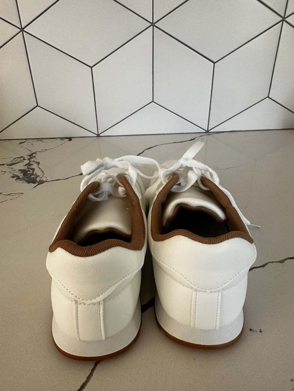 New White Sneakers (Size 7.5)