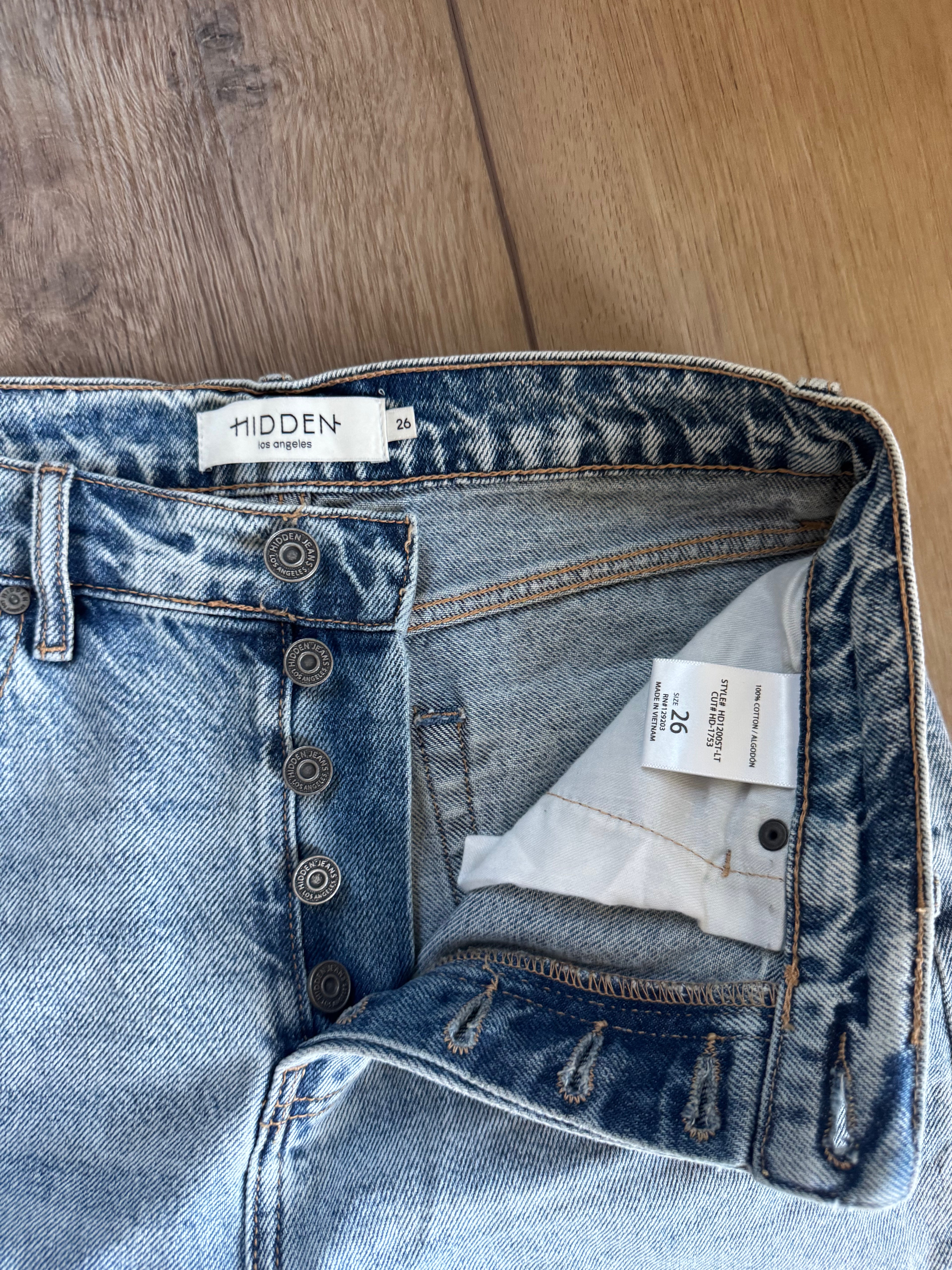 Light Blue Hidden Jeans