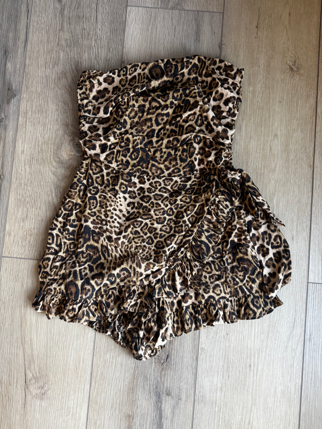 Leopard Print Romper