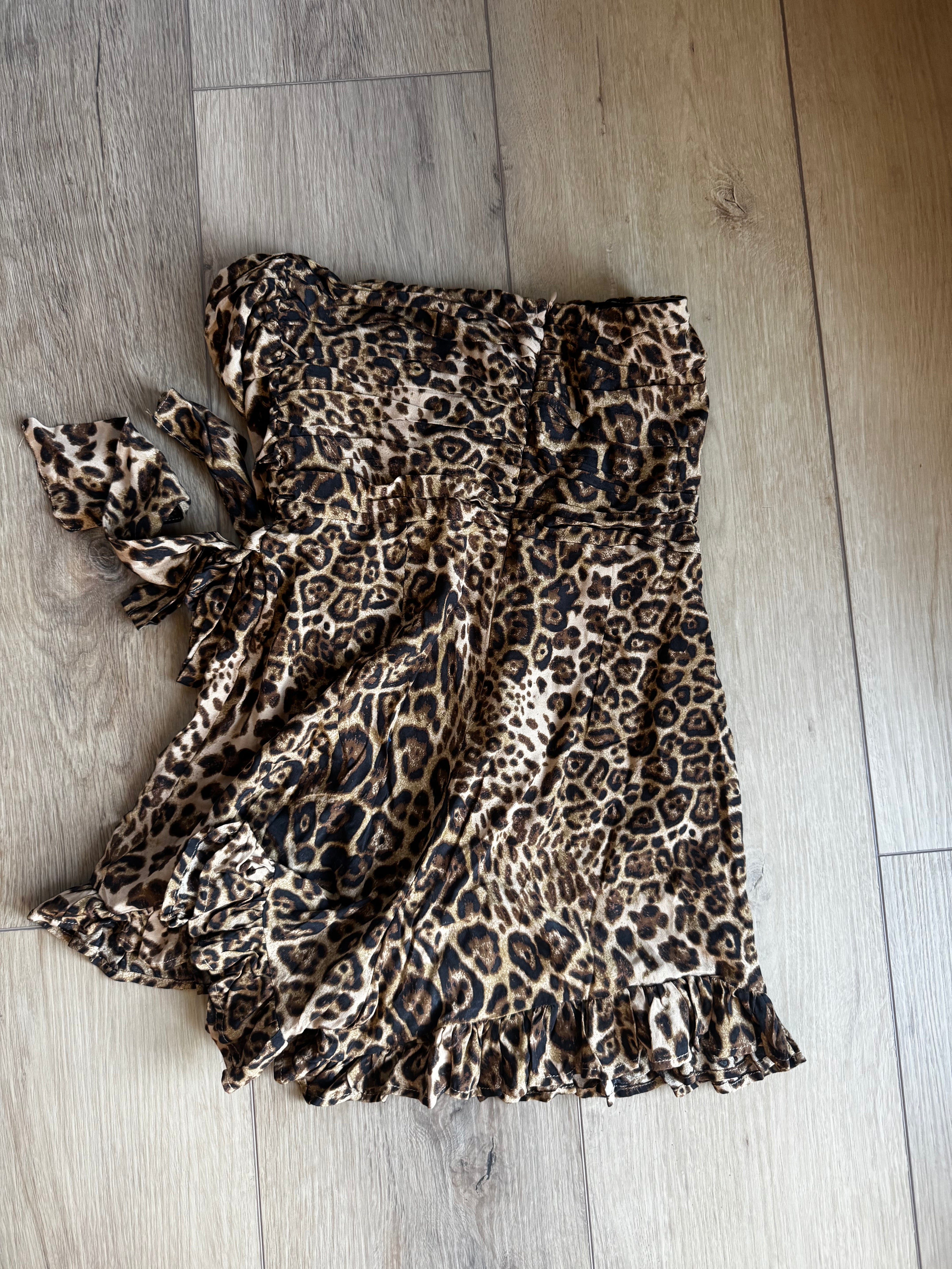 Leopard Print Romper