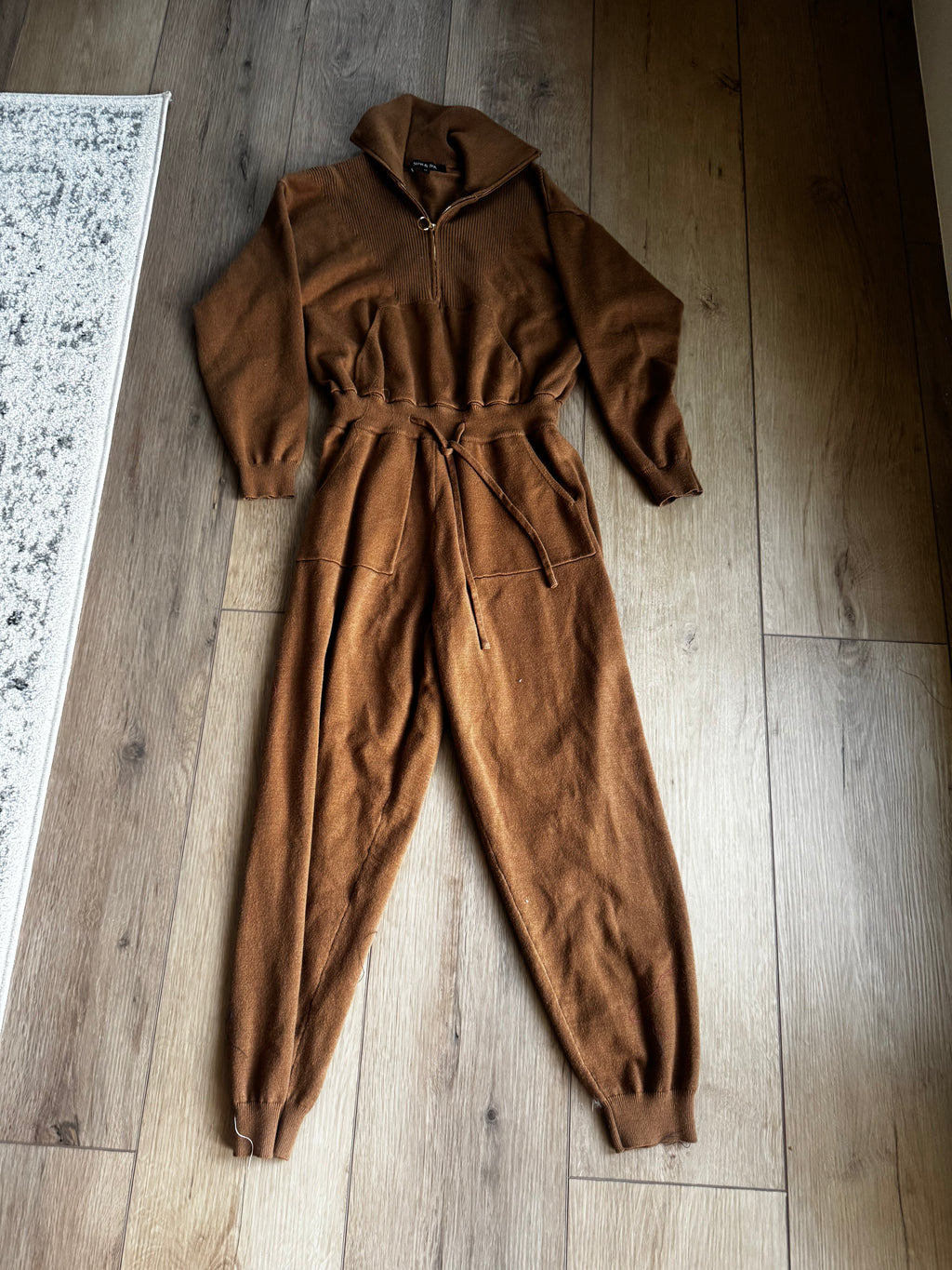 Tan Jumpsuit