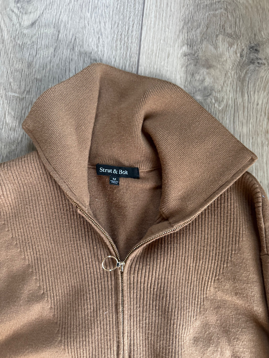 Tan Jumpsuit