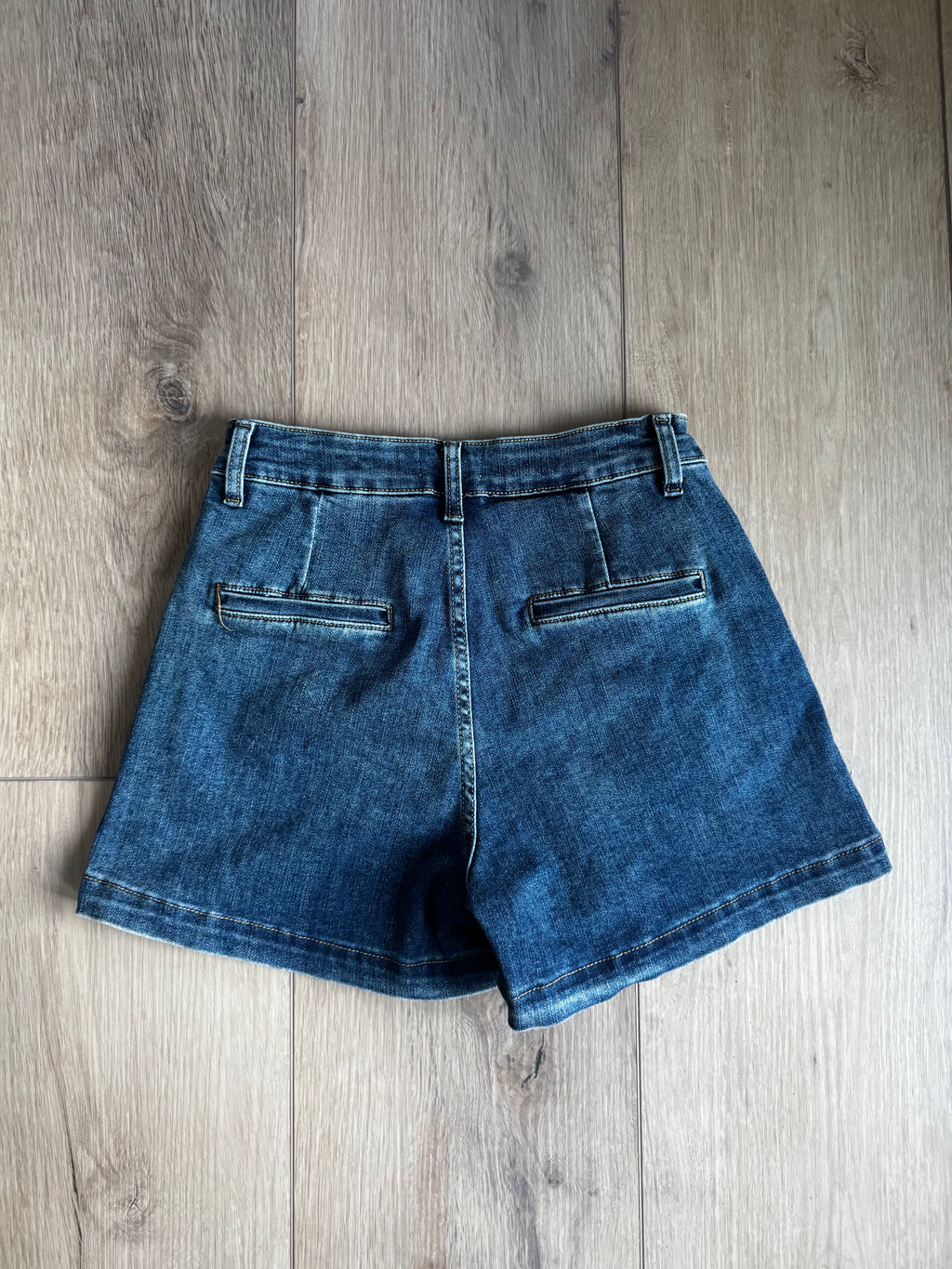Denim Top and Short Set