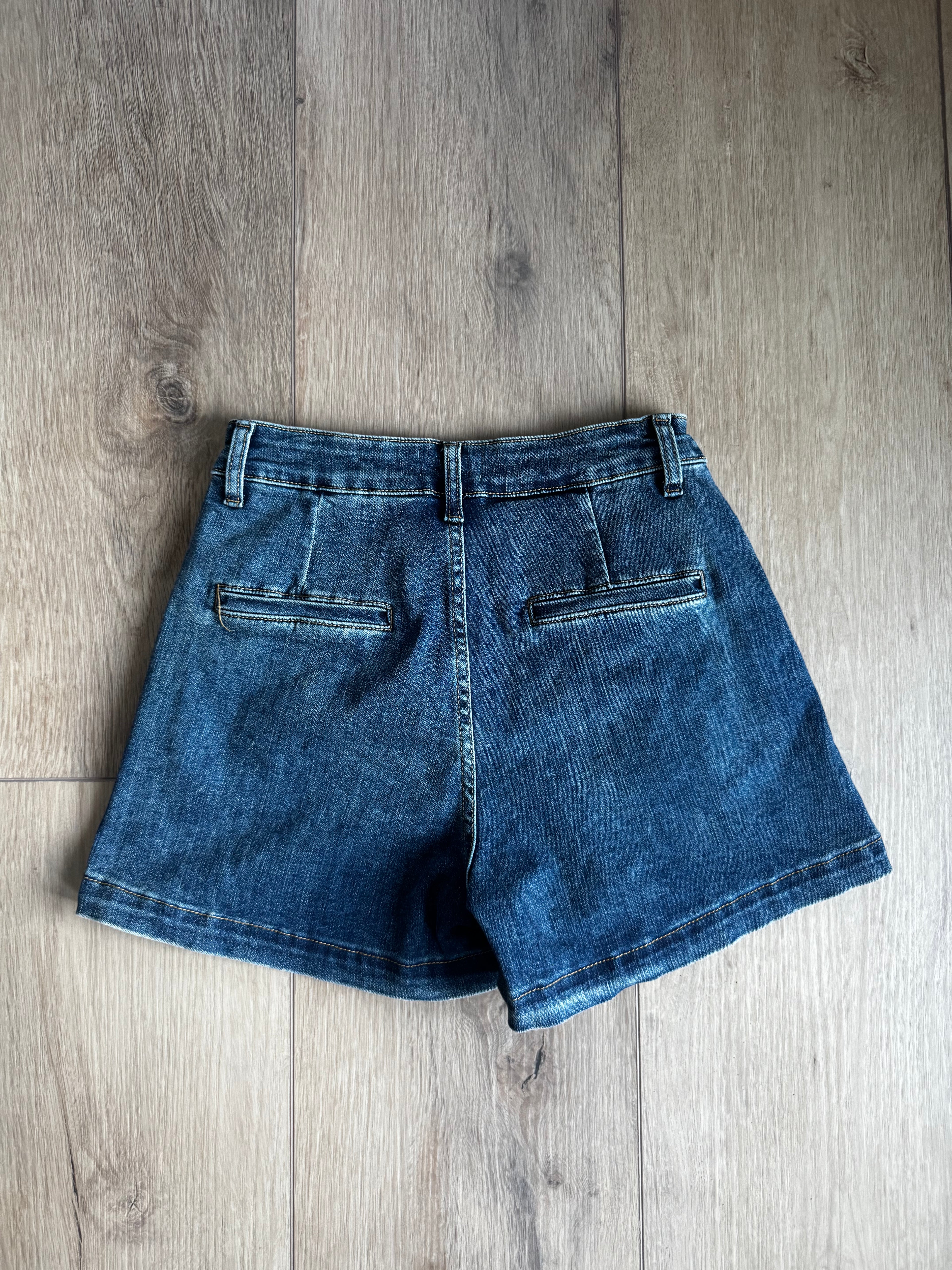 Denim Top and Short Set