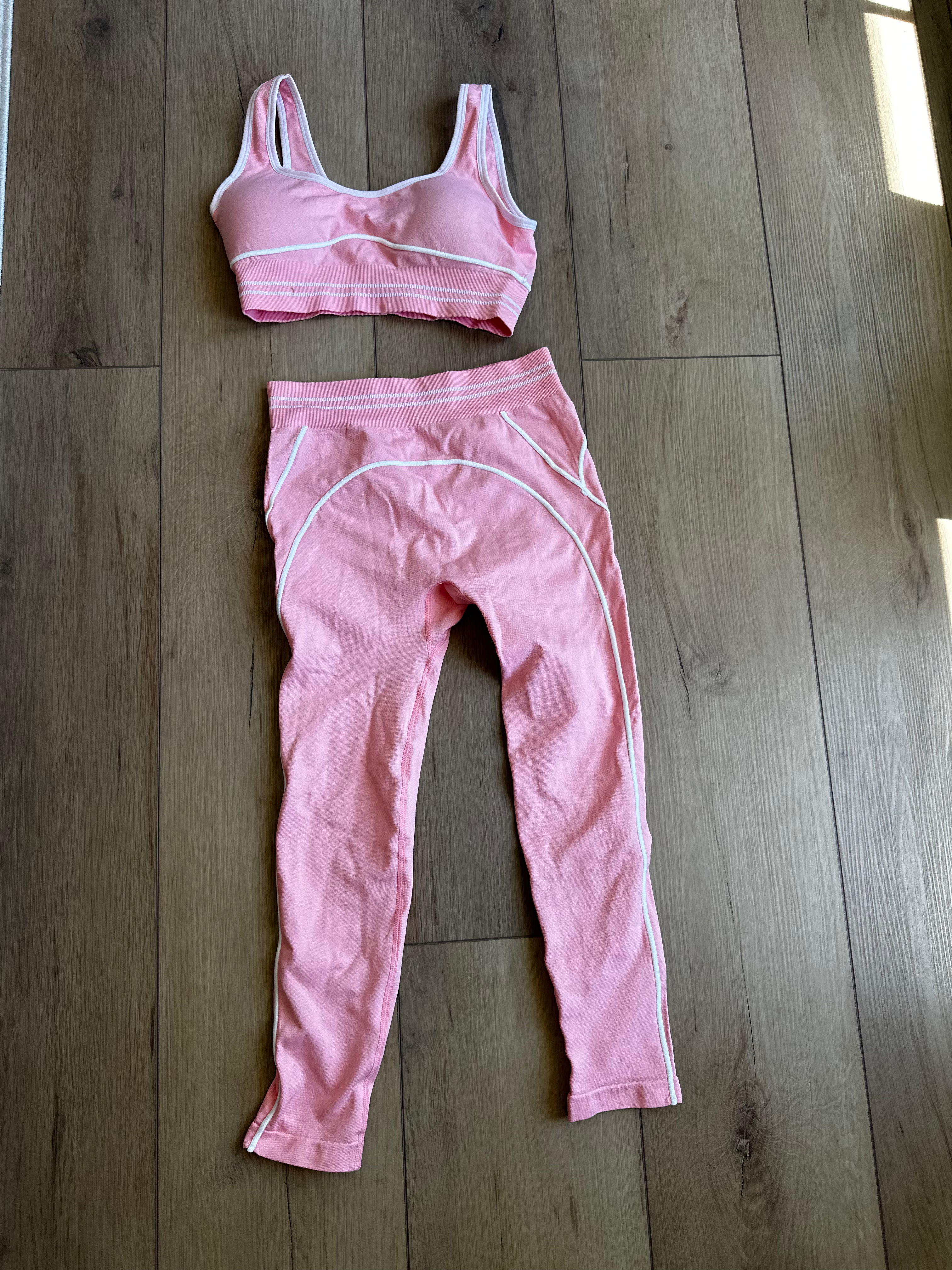 Pink and White Set (Size Medium)