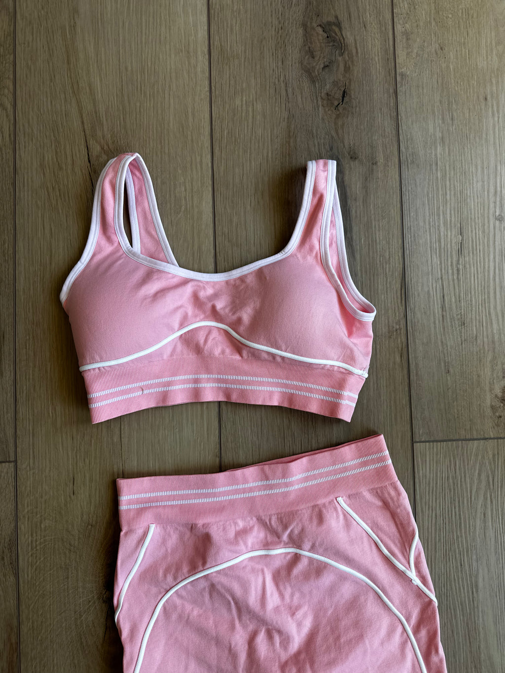 Pink and White Set (Size Medium)