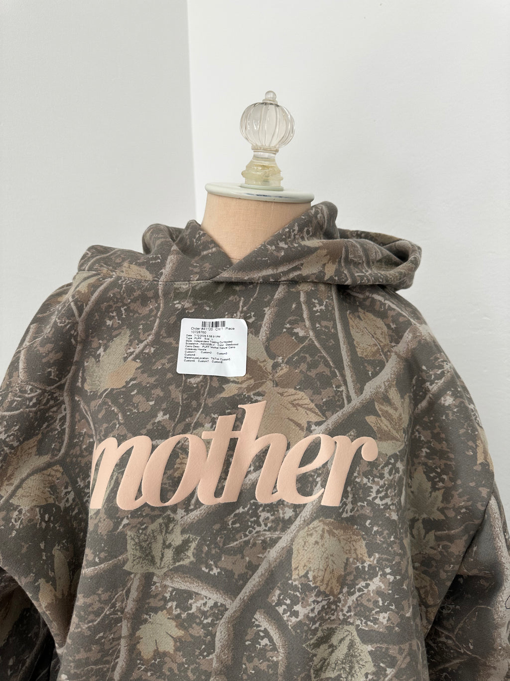 Mother Camo Hoodie (Size Large)