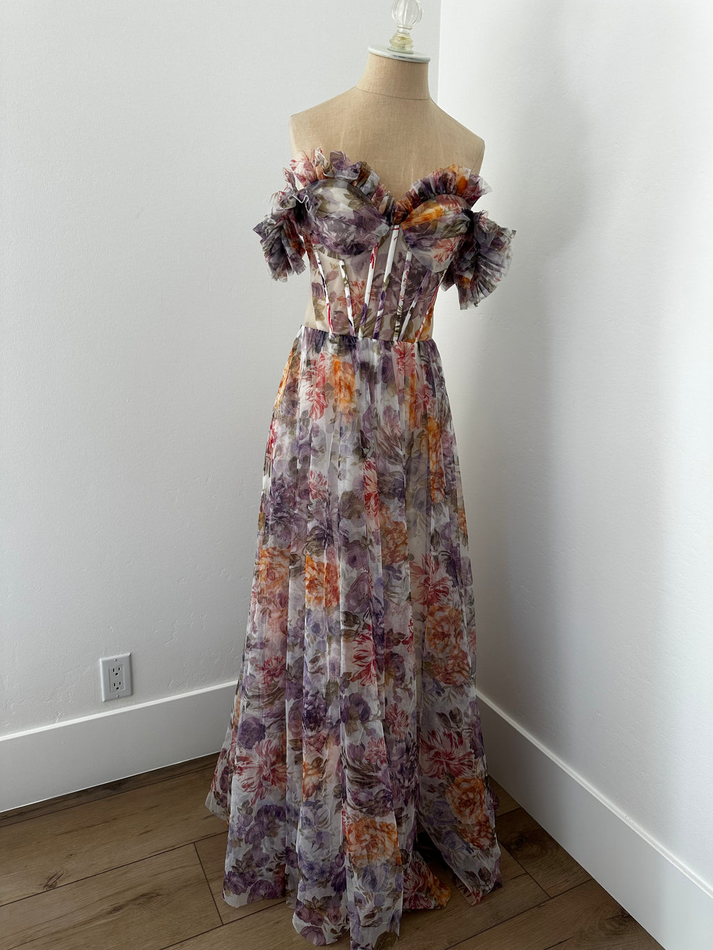 Floral Dress (Size Small) As Seen On Raya
