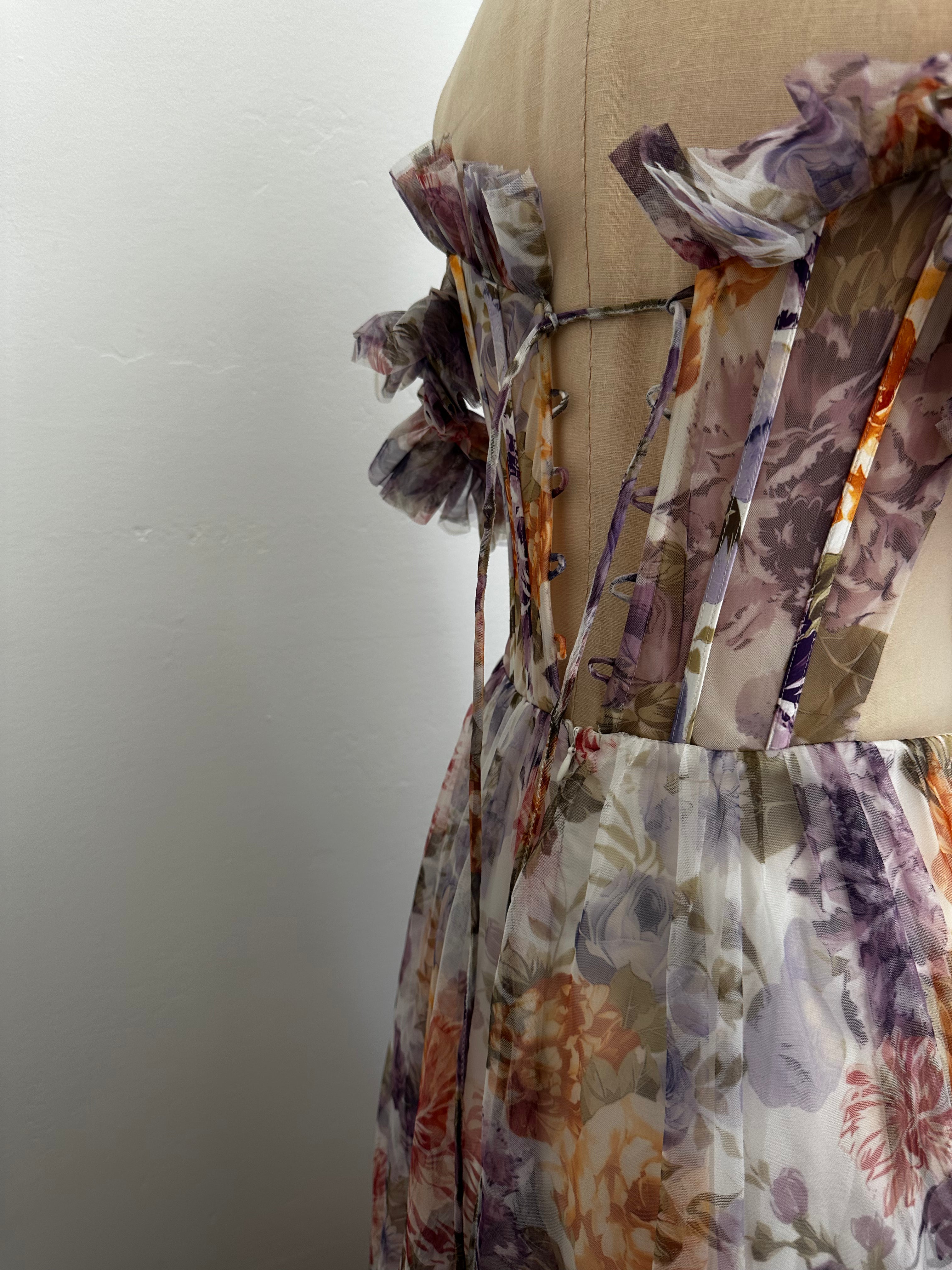 Floral Dress (Size Small) As Seen On Raya