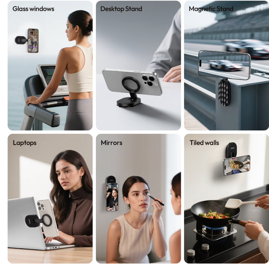 Magnetic Phone Suction Mount
