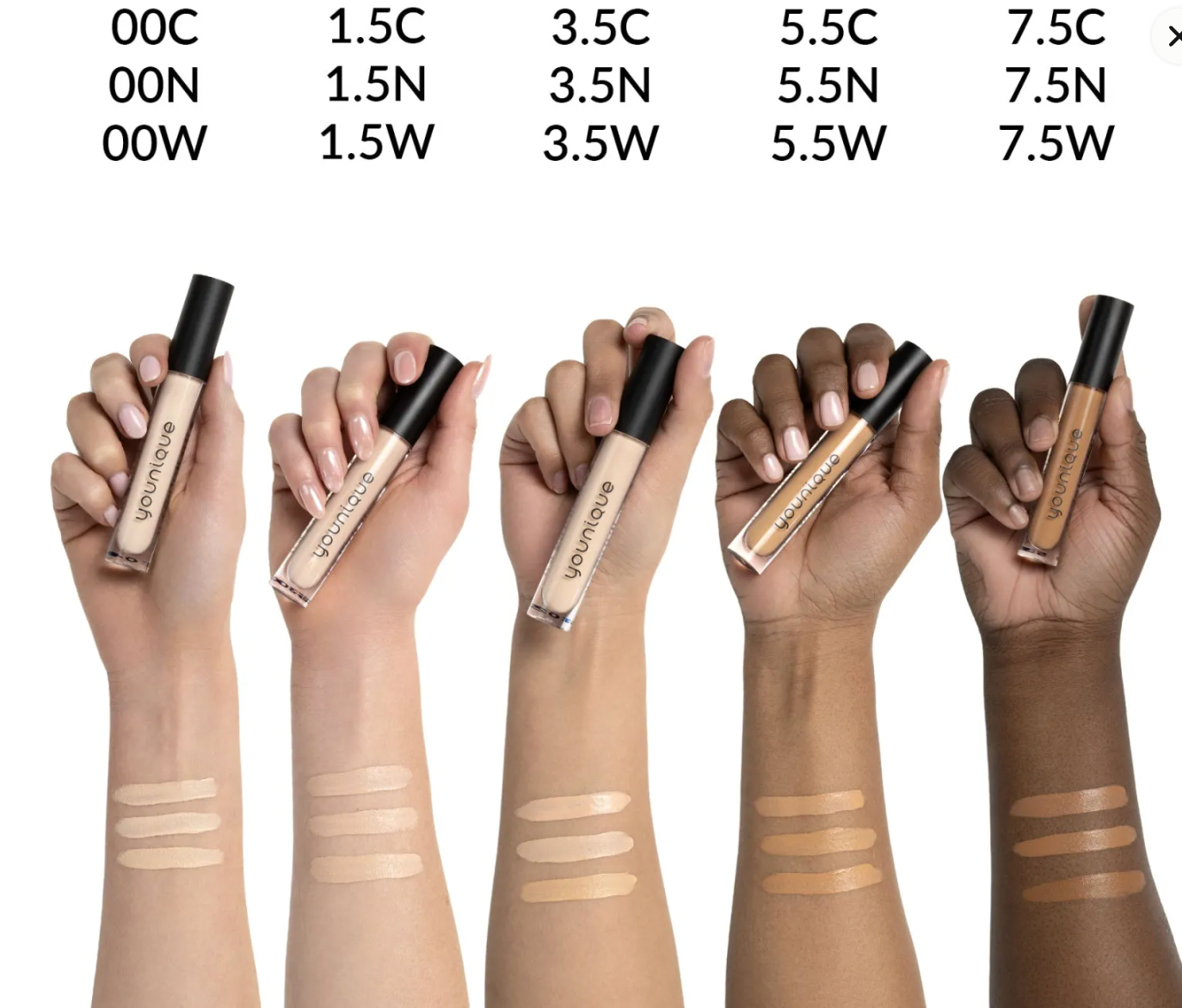 Younique Touch Concealer Shade 7.5n