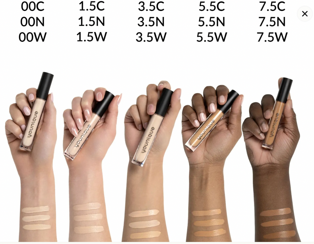 YOUNIQUE TOUCH perfection pro concealer shade 5.5n
