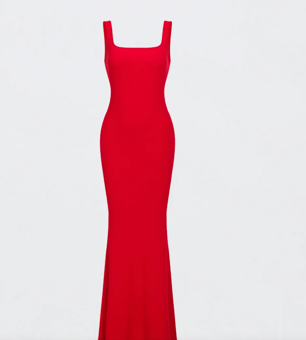 New Red Tank Maxi Dress (Size Small)