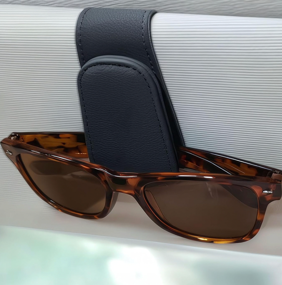 Black Sunglasses Holder For Car