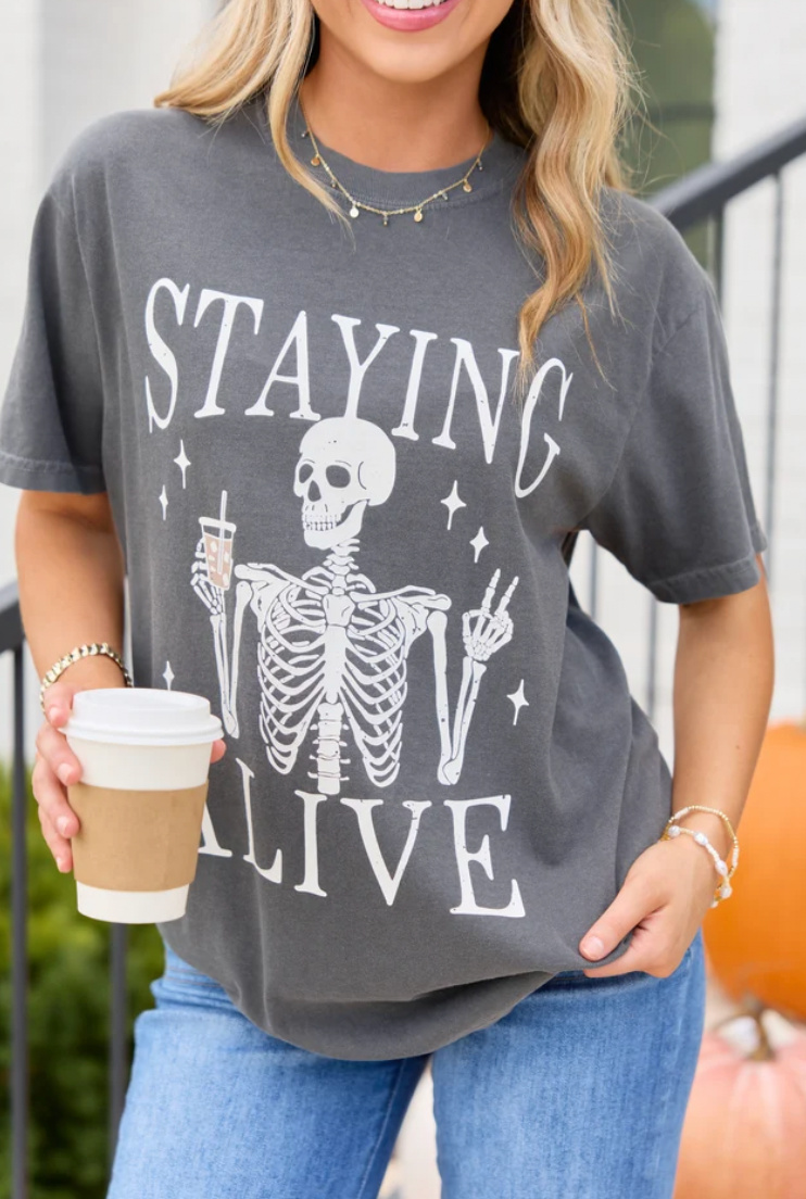 Black Halloween Tshirt (Size Medium )