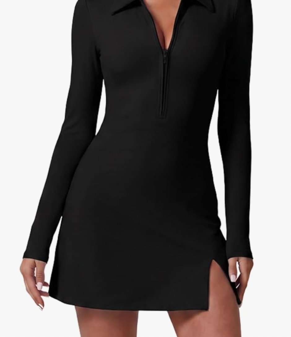 Black Tennis Dress with Shorts New With Tag (SIze Small)