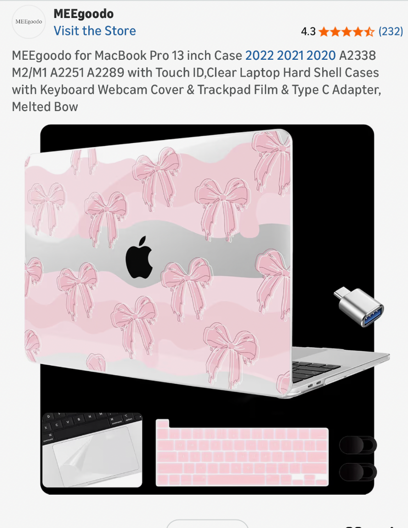 *Used* Macbook 13inch Case